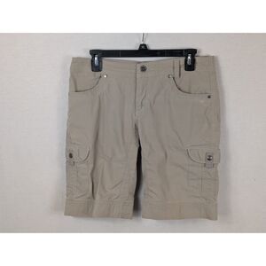Kuhl Splash Cargo Shorts Tan/Khaki Women's Size 8